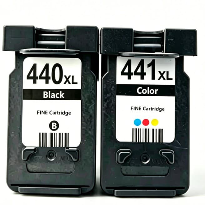 Compatible with Canon TS5140 Ink Cartridge 440 Black 441 Color MG3640S Printer MG3540 MG3140