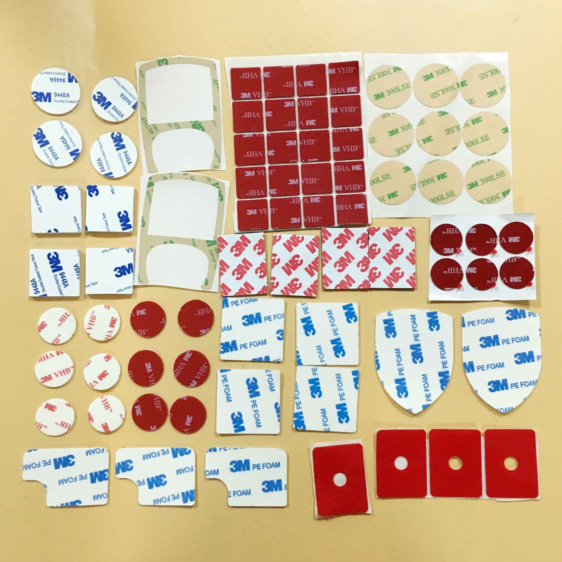 High Viscosity Strong Ornament Dot Adhesive Transparent Nano Invisible Waterproof Hook Adhesive VHB Acrylic Double-Sided Tape Custom