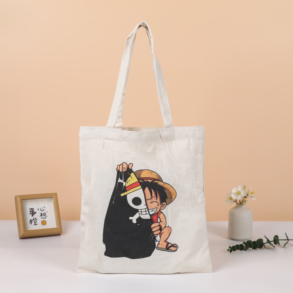 Environmentally friendly canvas bag blank canvas bag customized logo shopping advertising cotton bag student canvas bag