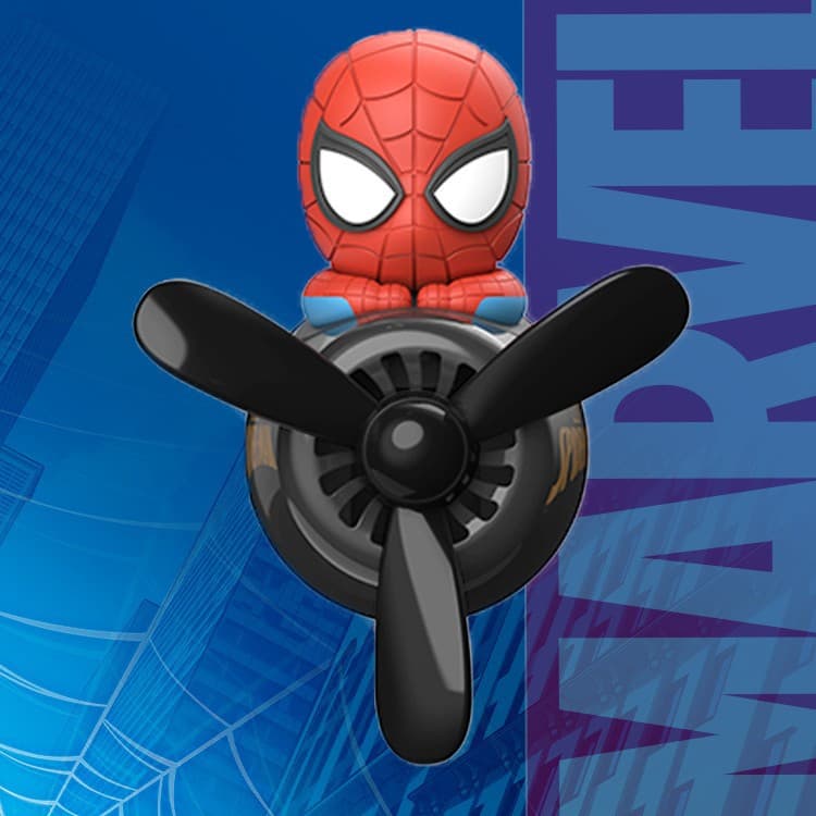 Spider-Man Mini Car Air Vent Clip Air Freshener Ornament Perfume Air Conditioning Decor Pilot Car Supplies Fragrance