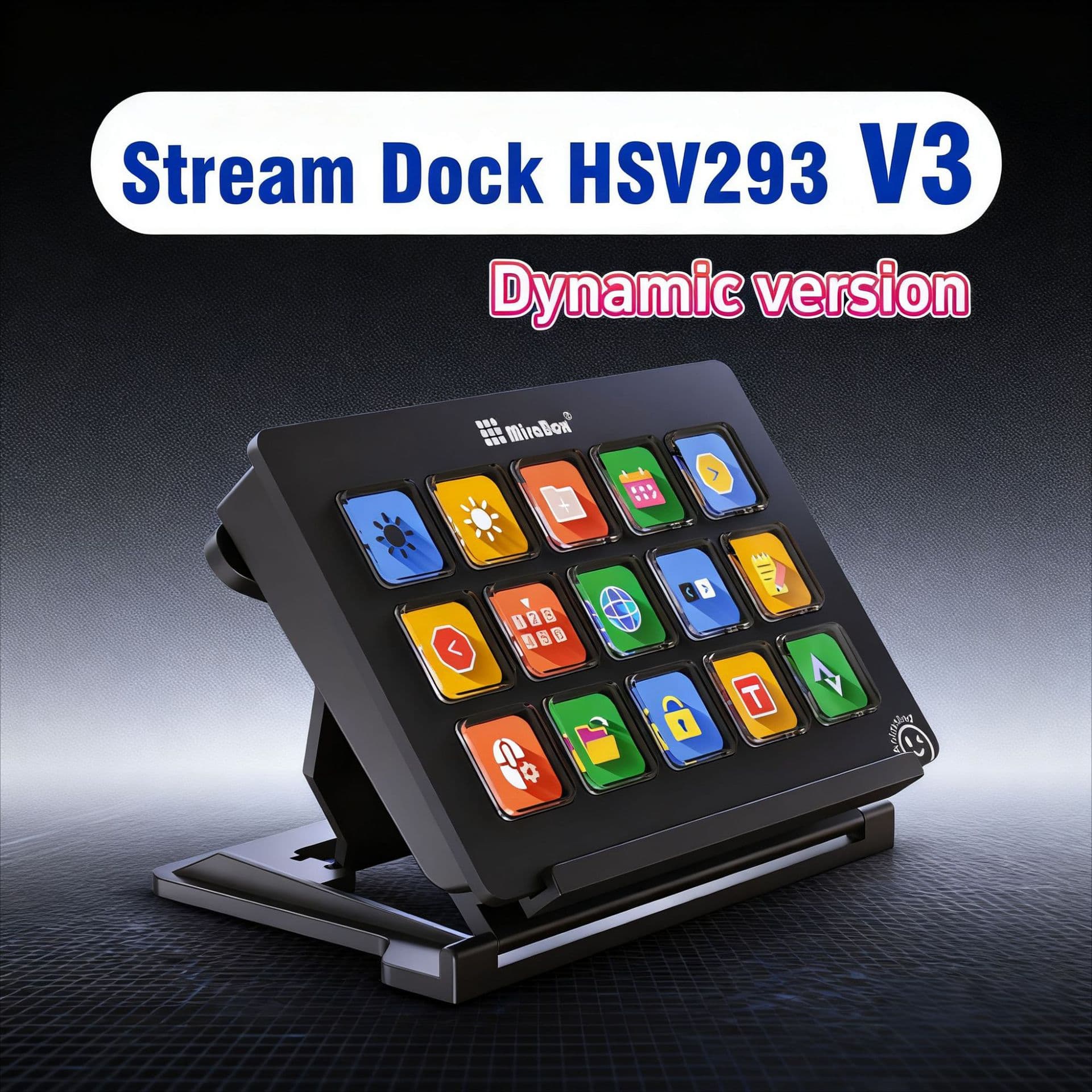 Cross-border StreamDock / Visual Keyboard / Macro Keyboard / Custom Keyboard / Live Streaming Console / French