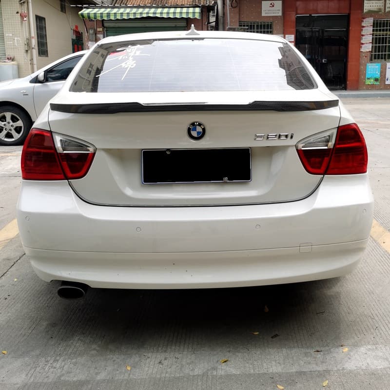 Rear Spoiler for 2005-2012 BMW 3 Series E90 320i 318i 325i 330i Modified Lip