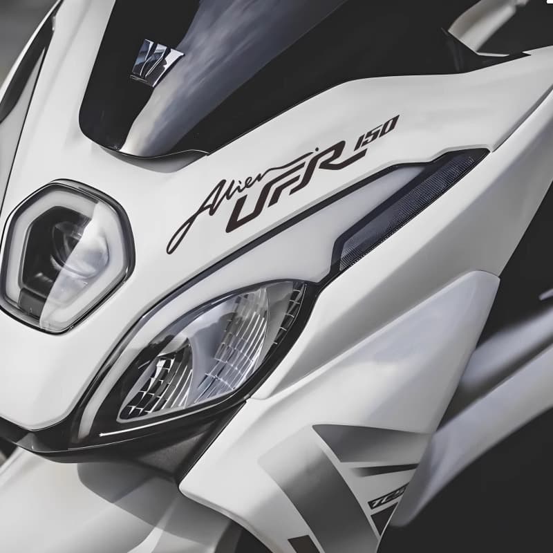 Suitable for Haojue UFR150 modified car front pull pattern new pattern waterproof sticker personalized decal decorative print