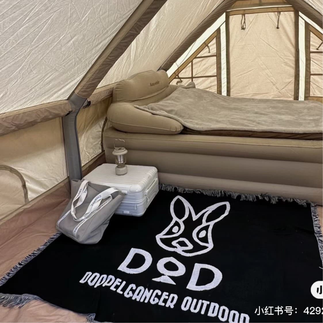 DOD. Chachabird Japan Camping Snow Peak Camping Blanket Tent