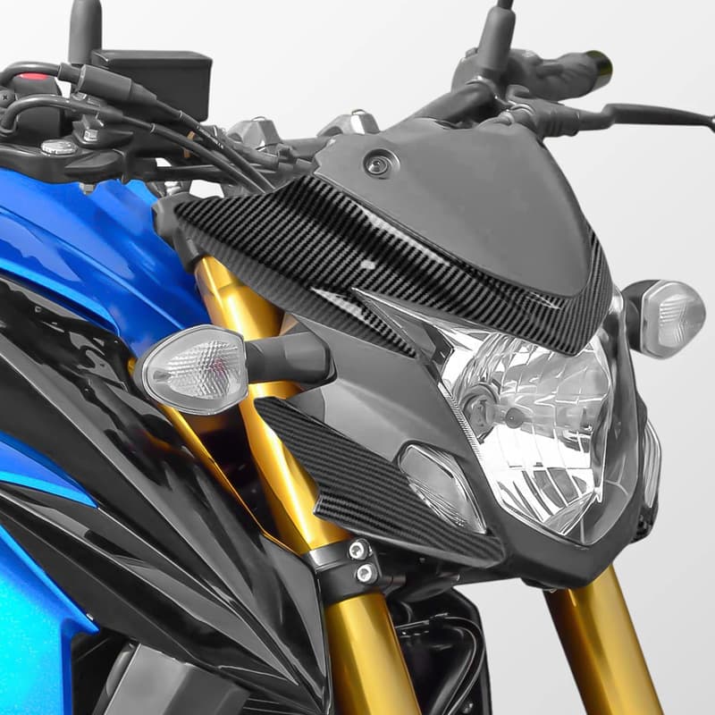 Suitable for Suzuki GSX-S750 17-25 Headlight Shade Hood Head Shell Headlight Upper Cover Side Cover Top Cover