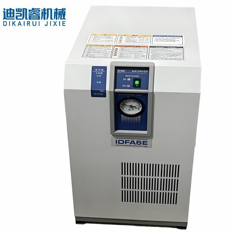 SMC Cold Dryer IDFA6E-23-G, Refrigerated Air Dryer, Used for Three-coordinate Measuring Machines