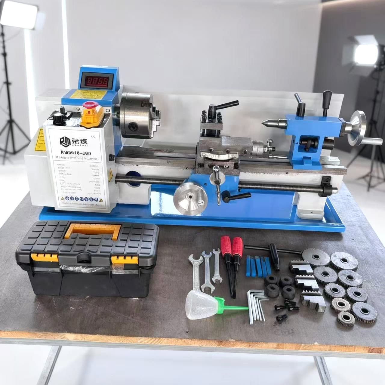 Factory Direct Mini Home Lathe CJ0618 Small Benchtop Precision Instrument Mini Lathe for Teaching