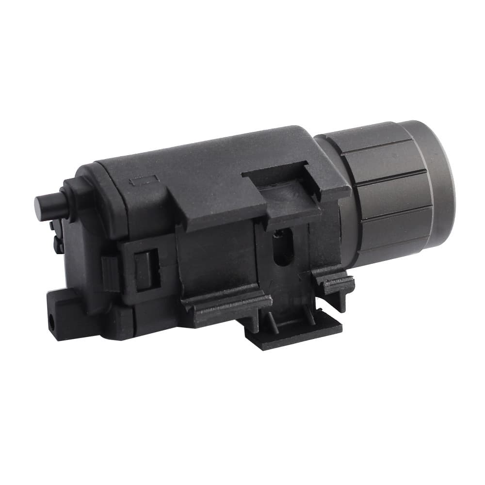 Red Laser LED High-Power Flashlight, Under-Barrel Tactical Flashlight, M6 Tactical Flashlight Waterproof Ultra-Bright