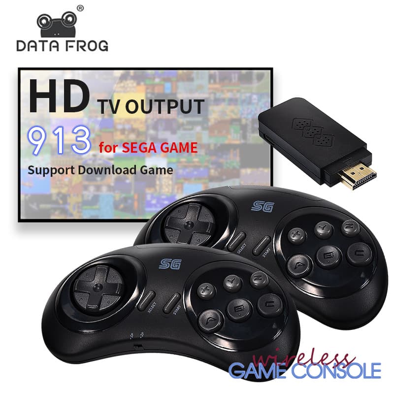 16-bit MD Sega Game Console Double Player HD Game Console Wireless Mini Game Console Y2 SG TV Game Console