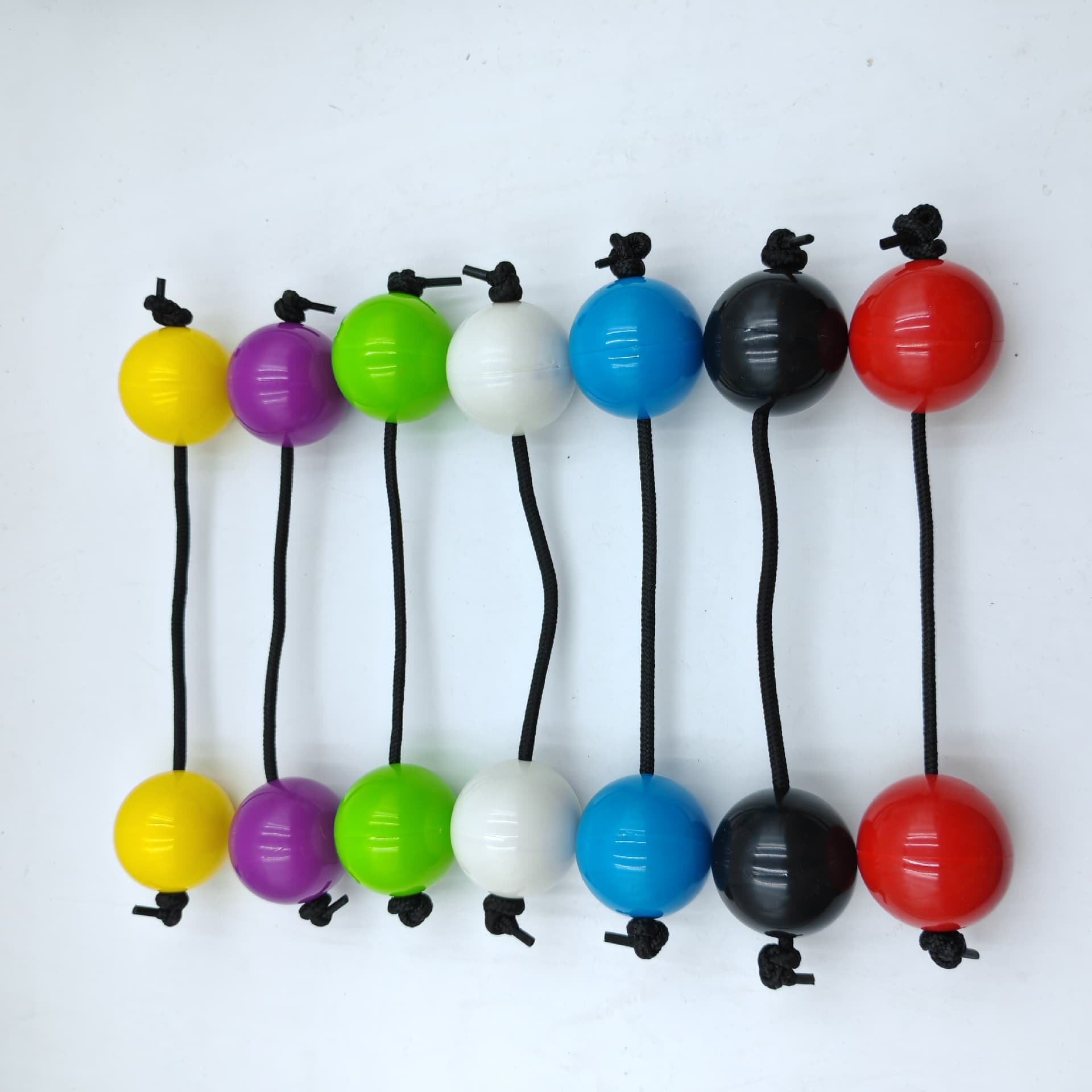 Orff Percussion Rhythm Maracas Colorful Double Ball Shakers Cajon Drum Accompaniment Maracas Wholesale Silent Maracas