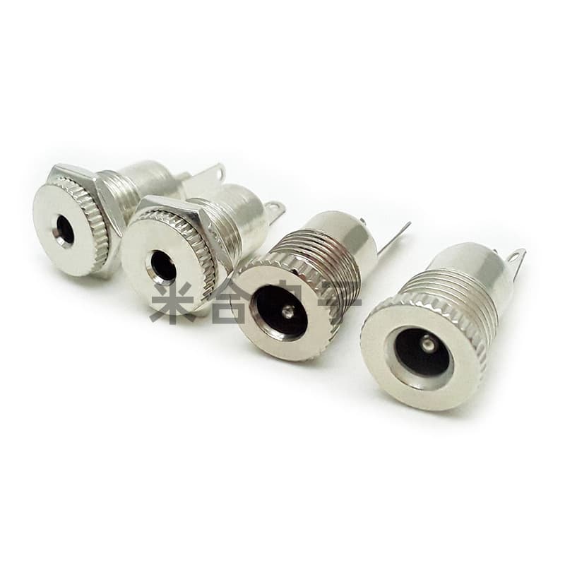 5521 5525 Vertical All-Copper DC099 Power Socket, Alloy High-Current Circular Connector Manufacturer