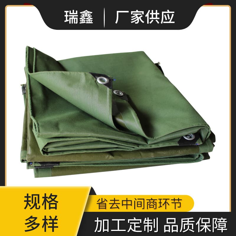 Factory wholesale thickened and reinforced canvas, freight yard tarpaulin, grain depot tarpaulin, truck waterproof tarpaulin, three-proof tarpaulin.