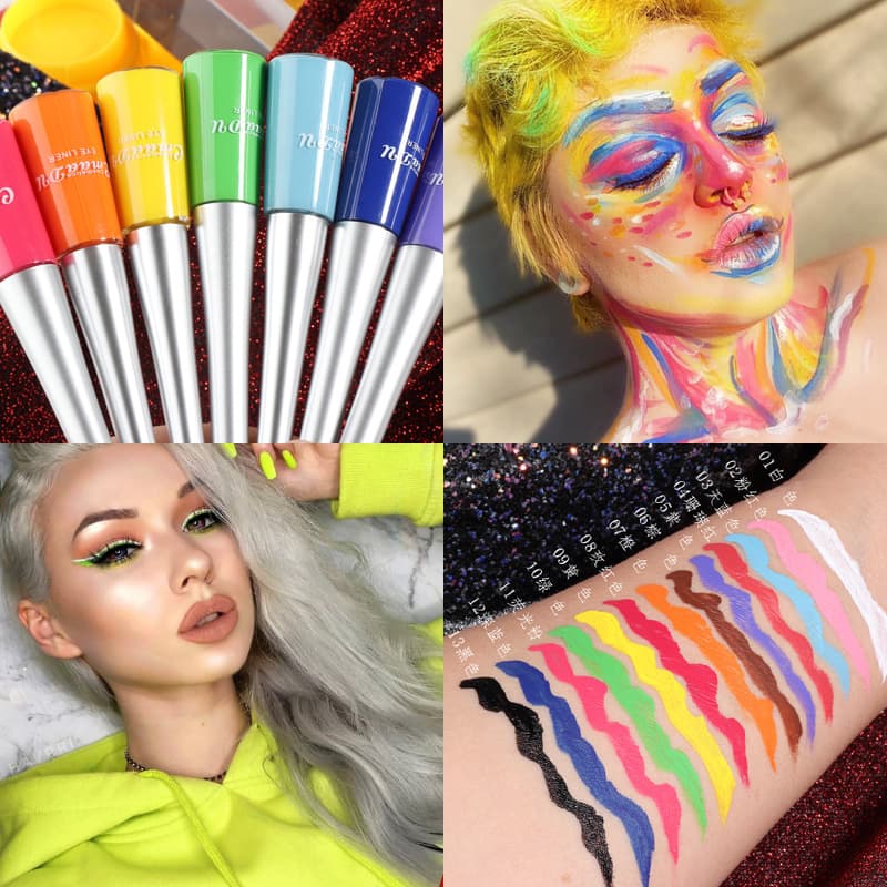 CmaaDu Colored Liquid Eyeliner - Please check the link and disclaimer - exclusively for export.