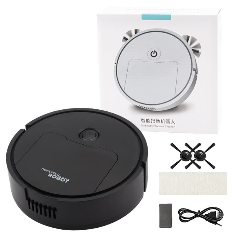 Cross-border Smart Robot Vacuum Cleaner Home Mini Sweeping Robot 3-in-1 Suction, Sweeping, and Mopping Cleaning Machine