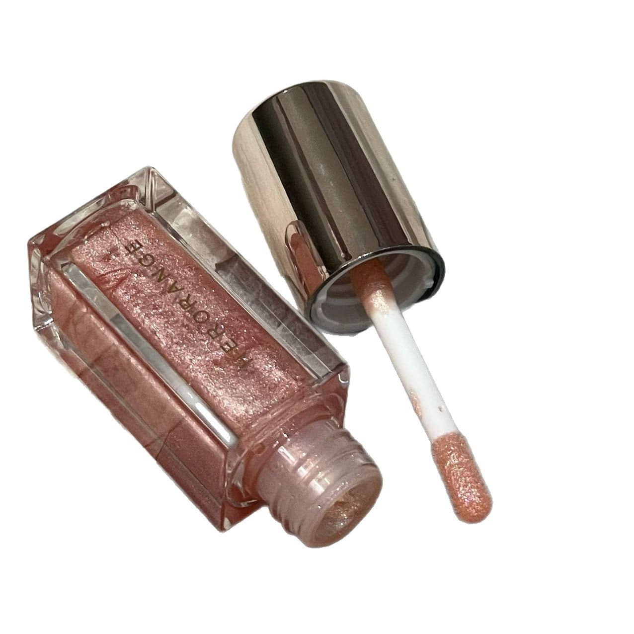 HERORANGE Transparent Fine Shimmer Lip Gloss, Moisturizing Mirror Shine Glass Lip Oil, Cross-border Beauty