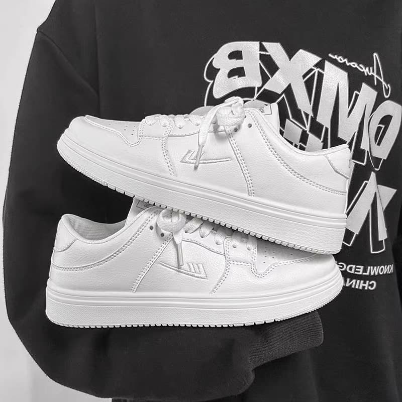 Brand Casual Sneakers for Women and Men, Versatile Student White Shoes, Fall 2024 New Style, Couple Leisure Shoes