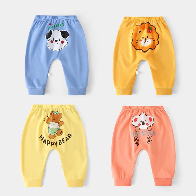 New style children's pants, spring and autumn style, harem pants, boys and girls, casual baby pants, plus size, baby cotton long pants
