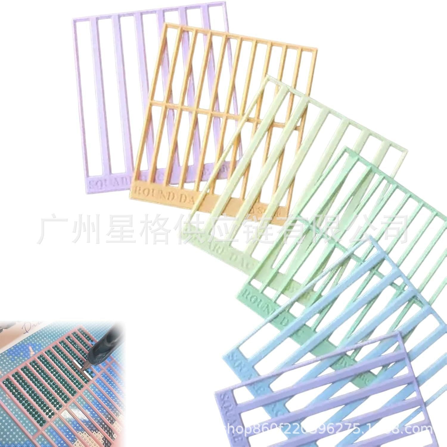 Ruler for Diamond Art, Diamond Painting Ruler, Grid Tool, 3D Printed