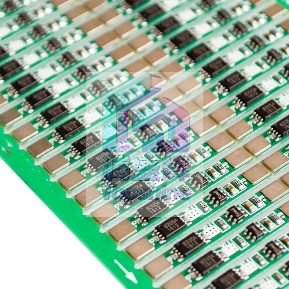 3.7V Lithium Battery Protection Board for Polymer 18650, Solder Pad Spot Weldable, Multiple Parallel Support, 3A Overcurrent Rating