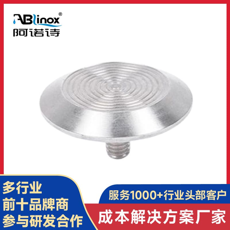 304 stainless steel casting, tactile paving studs, pineapple pattern studs, flat studs, tactile paving studs, subway and airport guiding strips