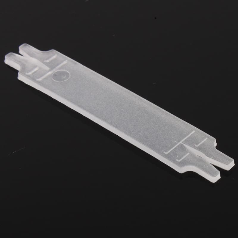 Anti-smashing handrail clips, plastic accessories, wall nails, white transparent clips, protective plates