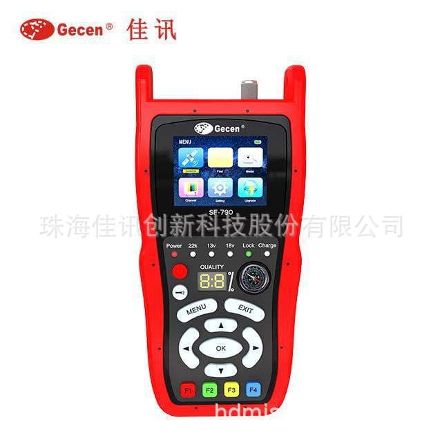 JiaXun SF-790G Satellite Finder Video Digital DVB-S/S2 Signal Meter SAT Finder