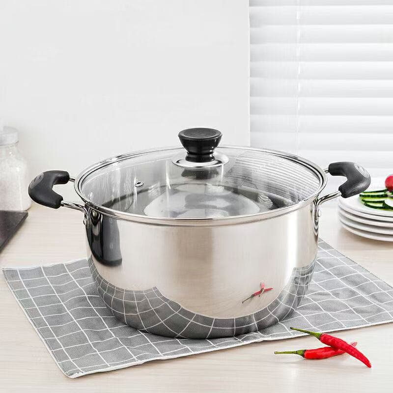 Jiangwu Baby Food Pot, Soup Pot, Porridge Pot, Steamer, Household Stainless Steel Gas/Induction Cooker, Thickened Milk Pot