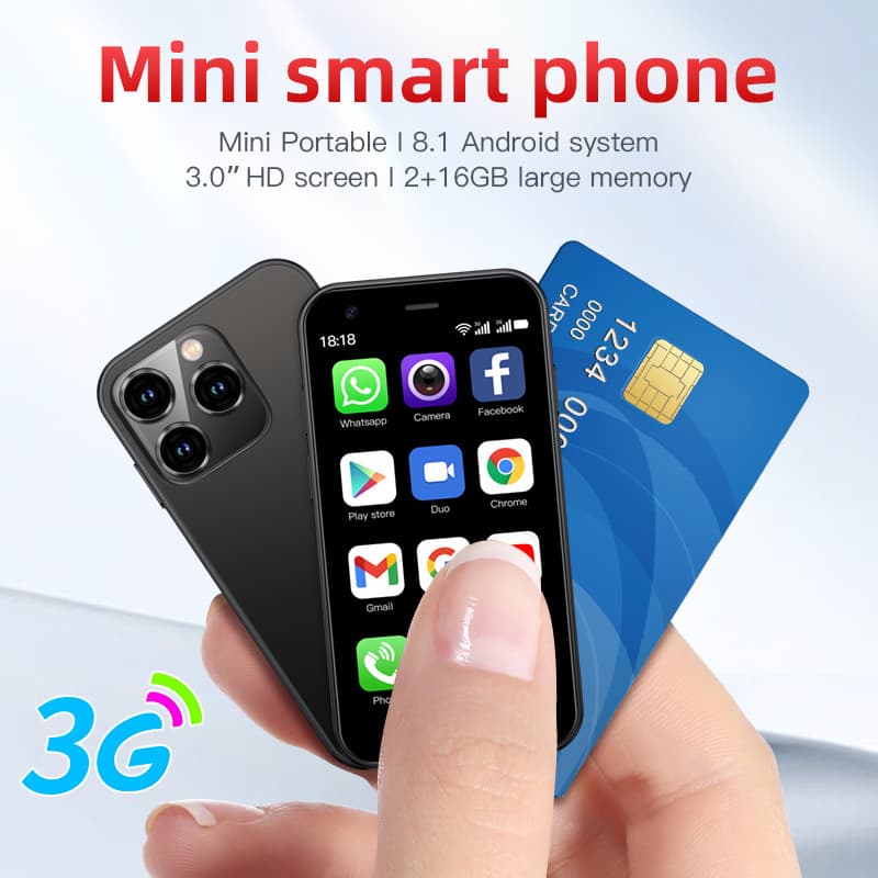 SOYES XS15 Cross-border Export Mini Android Smartphone Supports 3G Dual Network Google Apps