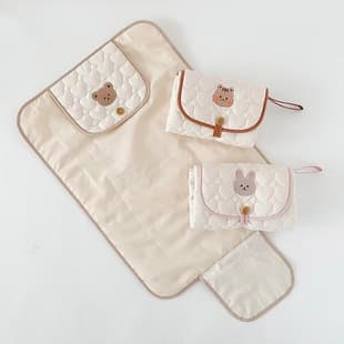 CPC Portable Waterproof Baby Changing Pad, Easy-to-Clean Diaper Mat, Multi-Purpose Eco-Friendly Baby Cushion