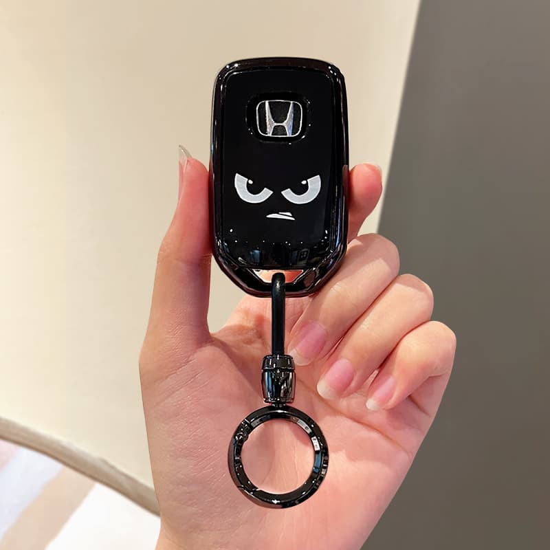 Honda CR-V Key Case Civic/Shadow/Hybrid/Accord/UR-V Cartoon Style/Integra/Odyssey/Vezel Keychain
