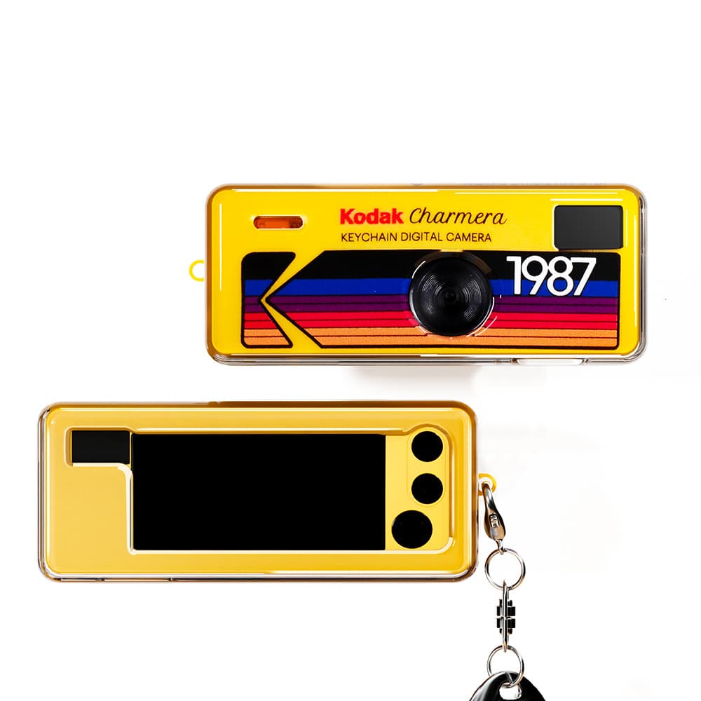 Kodak 1987 Blind Box Keychain Camera Protective Case PC Transparent Shockproof Protection Kodak Camera Specific Crystal Case