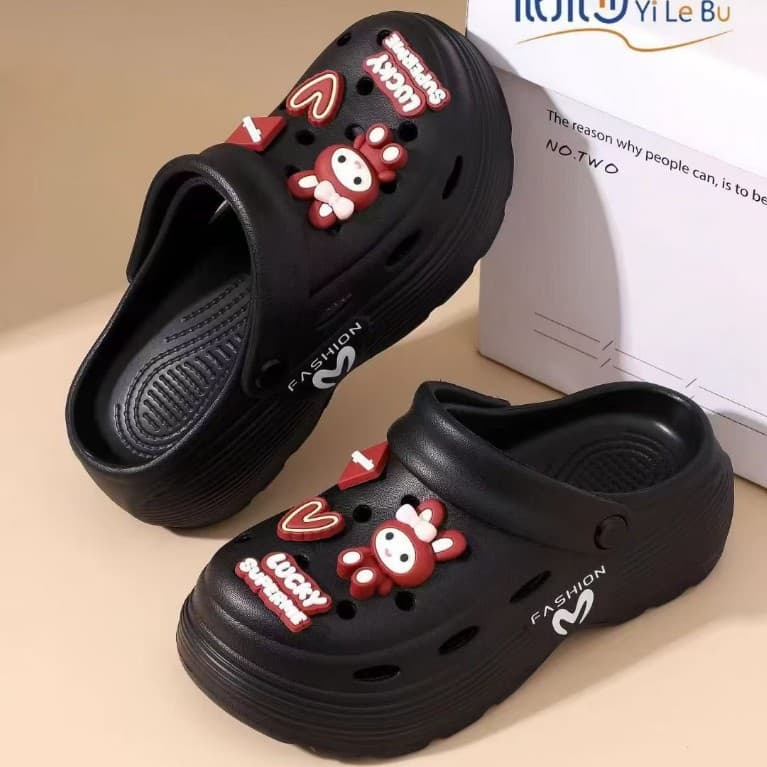 Thick-Sole Slippers Factory Direct Supply EVA Fashion Women's Sandals, Mall Hot-Selling Soft-Step Casual Shoes
