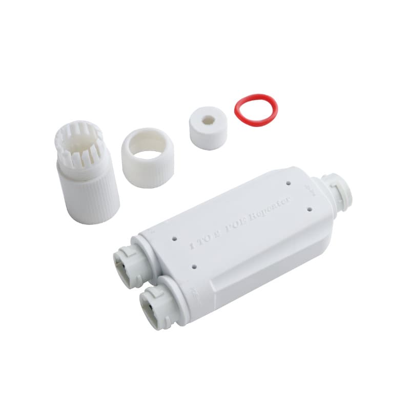 1-Port 1/2/3/4 100M/1000M PoE Extender Repeater BT High Power 90W Supply PoE Range Extender