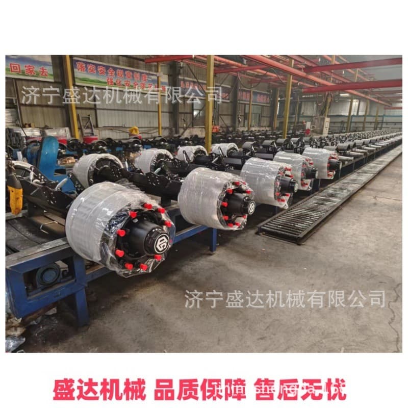 Trailer Parts Manufacturer 16 Ton German Style BPW Axle Axles 13 Ton American Style Fuwa Axle Price