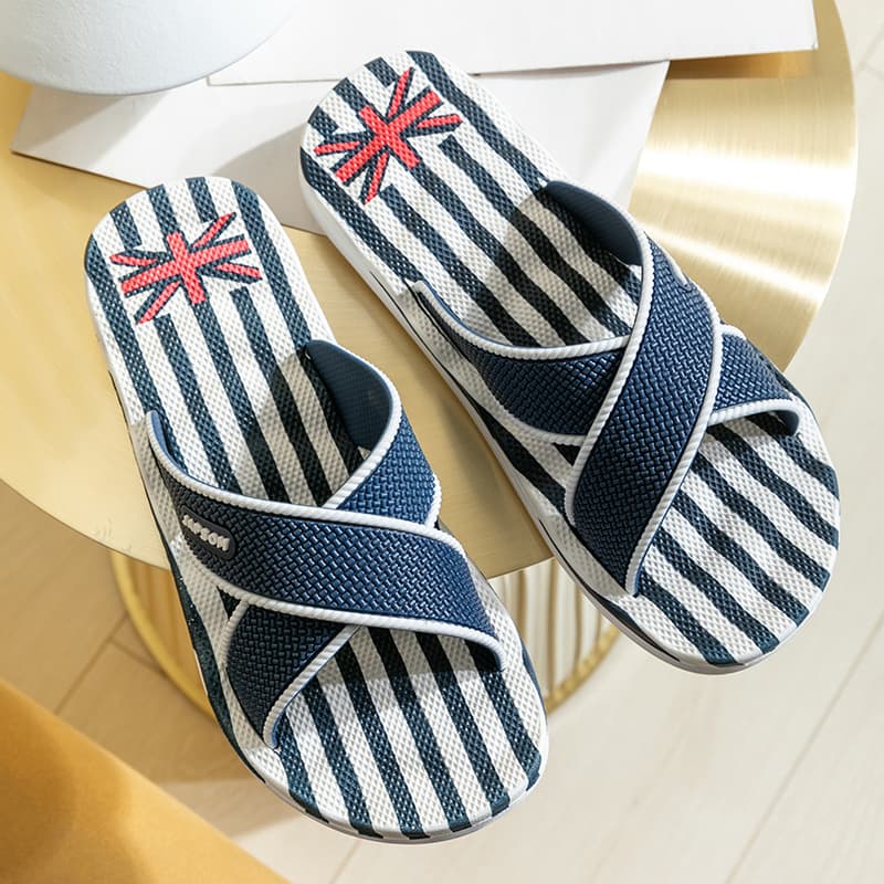 Factory Direct Cross-Border EVA Non-Slip Sandals Unisex Massage Plus Size Home Guest Slippers Summer Flip Flops