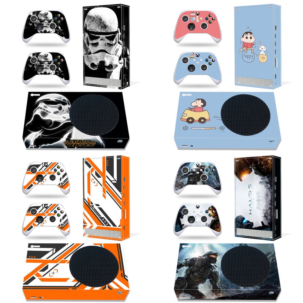 Cool Cartoon Skin Sticker for XBOX SERIES S Console - Decorative Film