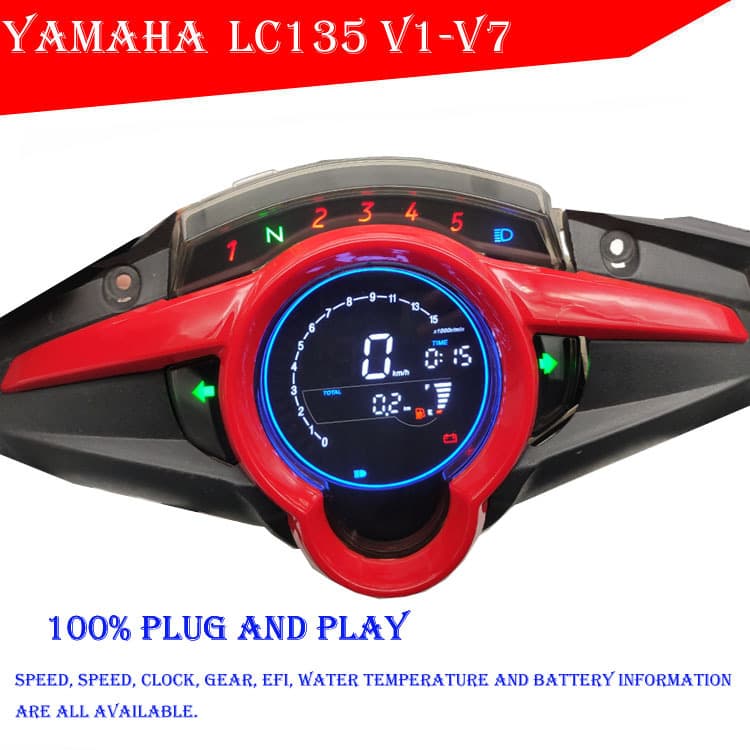 LC135 V1 V5 Motor AT110 Euro x125 Swish Mono zx110/125 Digital Instrument
