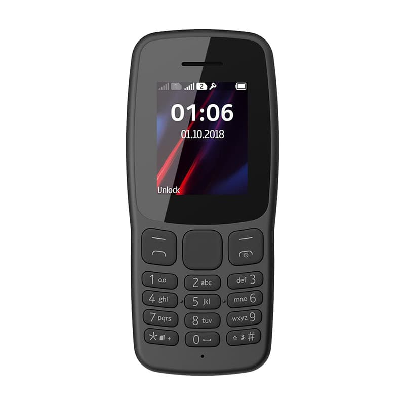 Cross-border 106 Senior Mobile Phone Feature Phone GSM 2G Backup Phone Keypad Bar Phone Low-Cost Phone 105