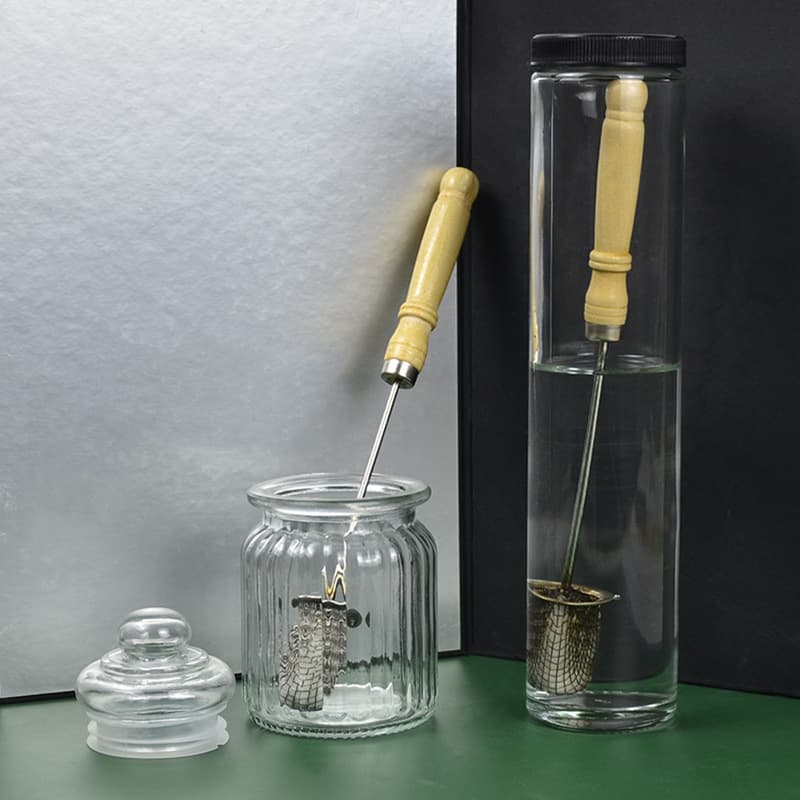 Alcohol Ignition Stick for Cupping, Fire Starter Cotton Ball, Burn-Proof Torch Rod, No Residue, Fire Extinguisher Bottle