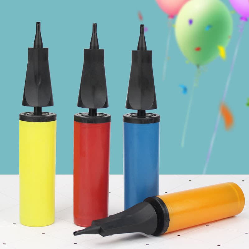 Manufacturer supplies balloon pumps, push balloon pumps, plastic balloon pumps for inflating wedding supplies.