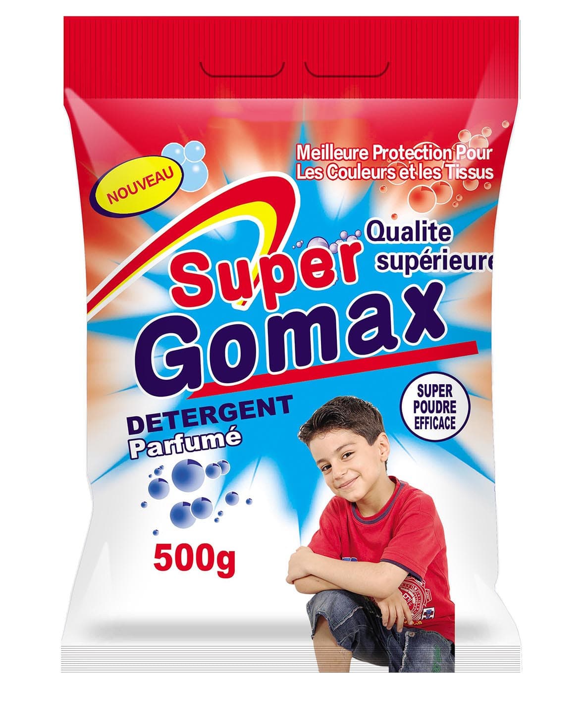 Small bag ton packaging laundry powder for export, rich foam, suitable for Iraq, Yemen, Afghanistan, Jordan, North Korea