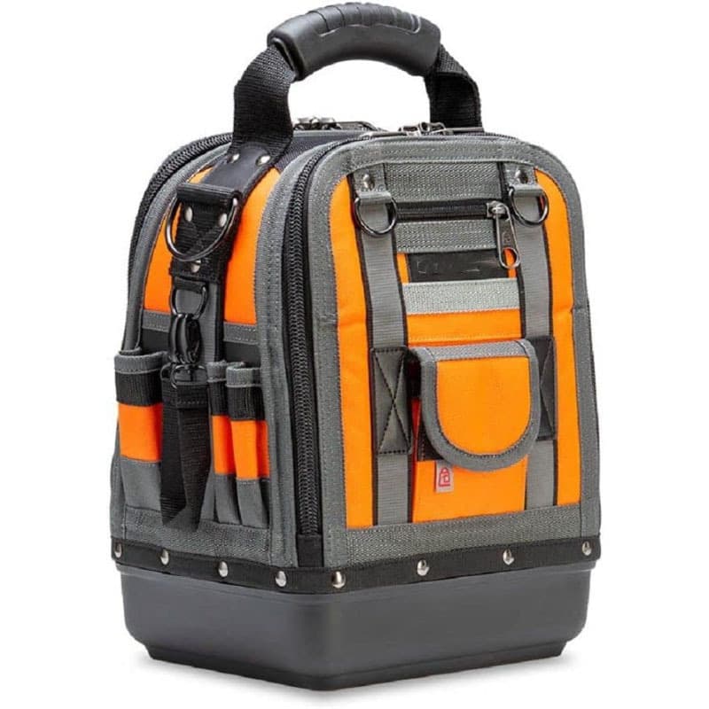 New Large Capacity Multi-Function Tool Bag with Multiple Zippers and Compartments, Convenient Storage, Sturdy and Durable