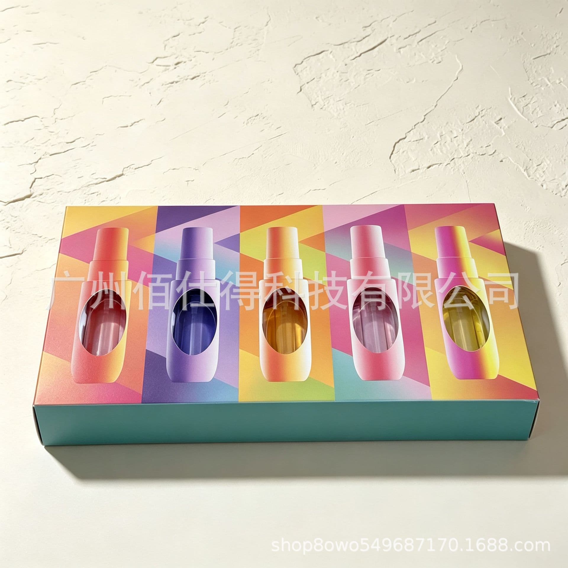 Cross-border In Stock Perfume Gift Set Body Spray Long-lasting Fragrance Gift Box Five-piece Set Brazilian Perfume