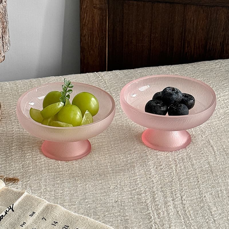 [Wholesale] Salad Snack Bowl, Fruit Tea Dried Fruit Bowl, Home Hospitality Ins Sugar Water Bowl, Stylish Pink