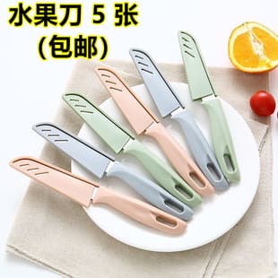 Stainless Steel Fruit Knife, Household Kitchen Mini Creative Fruit Knife, Peeling Knife, BBQ Disposable Small Knife