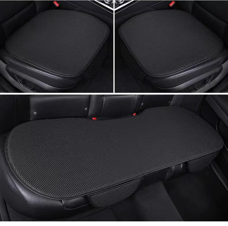 Summer Car Seat Cushion Ice Silk 3-Piece Set Single Piece Breathable No Backrest Cool Mat Car Accessories Wholesale