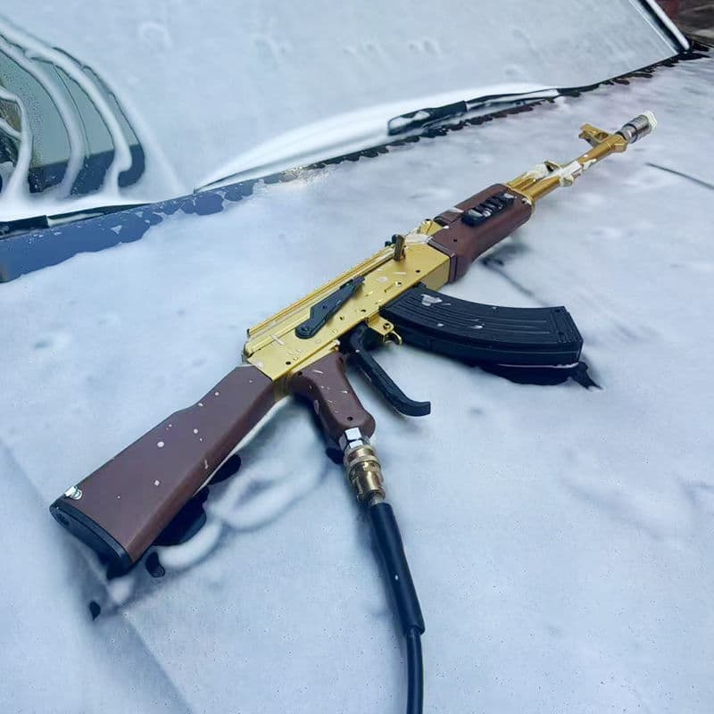 Powerful car wash water gun spray gun high pressure ak internet celebrity cleaning machine car wash machine commercial car wash water gun home simulation