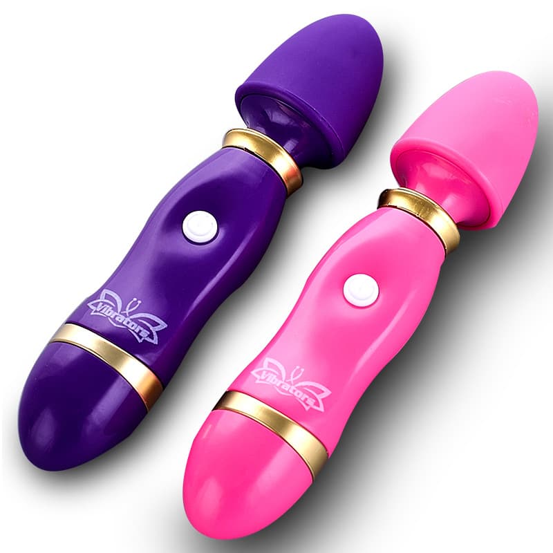 Yuepao Women's Vibrating Variable Frequency Model 12-Frequency Strong Vibration Clitoral Masturbation Women's Private Area Battery-Powered Massager AV Wand