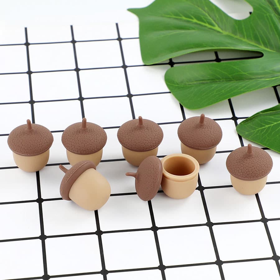 Factory Direct Pinecone Silicone Case, Tobacco Paste Box, Cartoon Storage and Dispensing Box, Mini Style Cross-Border Hot Seller