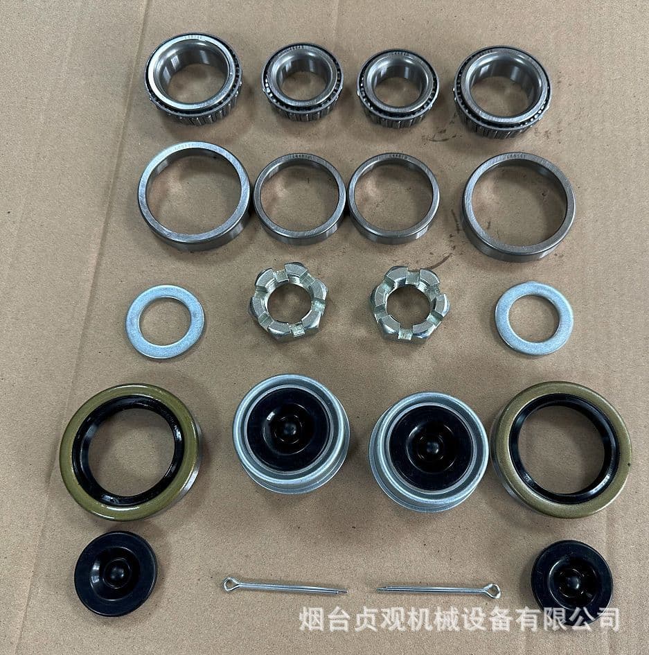 2 Sets 3500 LB Boat Trailer Axle Bearing Kits